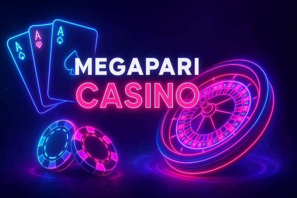 Megapari Casino’da neon ışıklı canlı oyun deneyimi